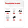 Комплект видеонаблюдения IP 5Мп Undino UD-ED504-POE 4 камеры с ночной съемкой для помещения, с датчиком движения, питание PoE