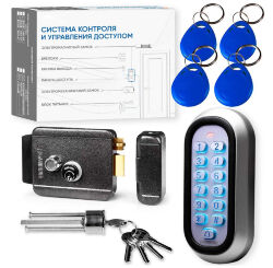 Комплект СКУД Undino KIT-ACP302EM-G эл. механический замок, считыватель RFID