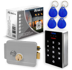 Комплект СКУД  KIT-3D01EM-WP-W-G распознавание лиц, RFID, WIFI