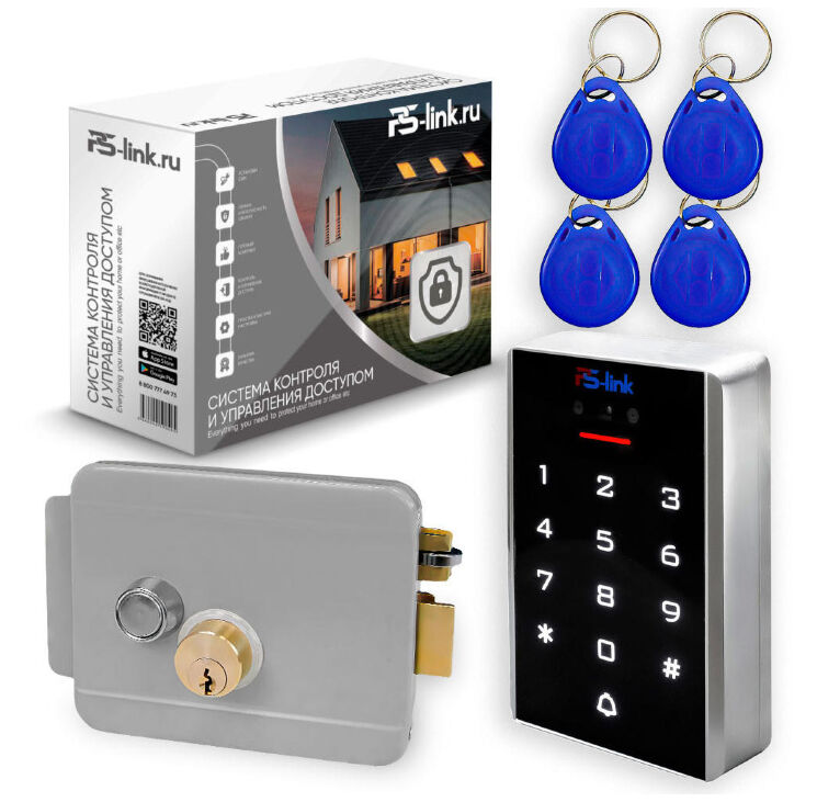 Комплект СКУД KIT-3D01EM-WP-W-G распознавание лиц, RFID, WIFI