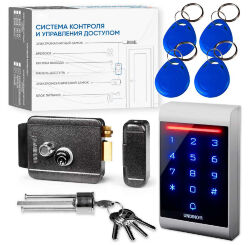 Комплект СКУД Undino KIT-ACP102MF-G эл. механический замок, считыватель RFID
