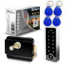 Комплект СКУД KIT-TB2EM-WP-B эл. механический замок, сенсорная панель, RFID, металл