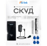 Система СКУД KIT-M010EM-WP-280LED на 1 дверь, электромагнитный НО замок 280 кг, контроллер 10000 карт, EM-Marine 125 кГц