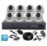 Комплект видеонаблюдения AHD 5Мп Ps-Link KIT-A508HDV / 8 камер / антивандальный