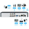 Комплект видеонаблюдения AHD 8Мп Ps-Link KIT-C808HD / 8 камер
