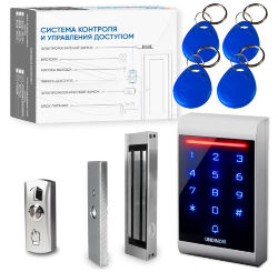 Комплект СКУД Undino KIT-ACP102MF-180 эл. магнитный замок 180кг, RFID