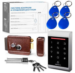 Комплект СКУД Undino KIT-ACP101EM-B эл. механический замок, RFID
