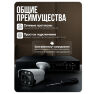 Комплект видеонаблюдения AHD 2Мп KIT-C209HDC 9 уличных камер с LED-подсветкой, без микрофона