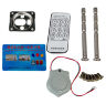 Система СКУД KIT-EMTL-SS-ID электромоторный замок, встроенный считыватель EM 125кгц, магнитный датчик, тип НО