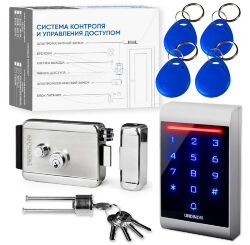 Комплект СКУД Undino KIT-ACP102EM-CH эл. механический замок, RFID