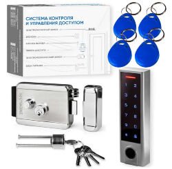 Комплект СКУД Undino KIT-ACP502EM-CH эл. механический замок, RFID, WIFI, отпечаток