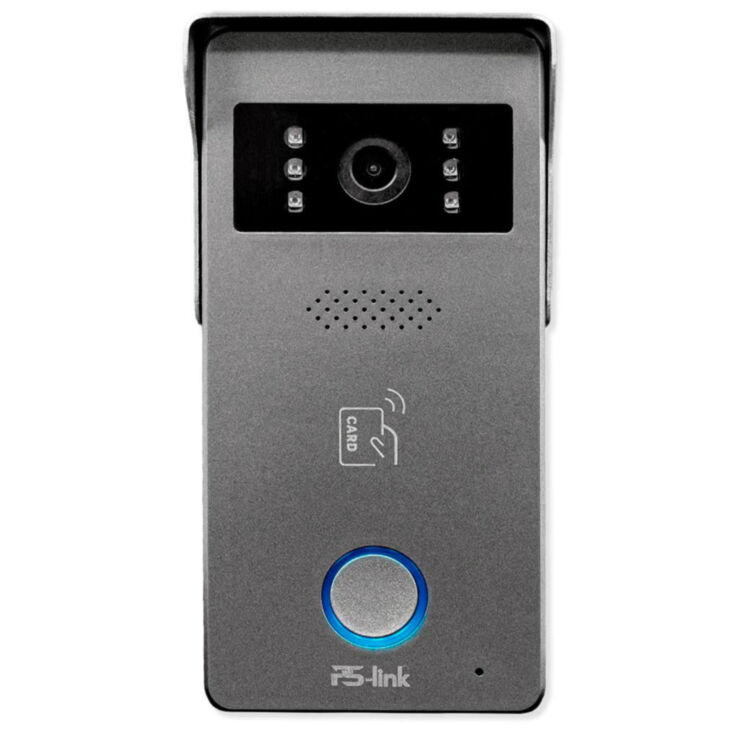Вызывная панель для видеодомофона Ps-Link PS-301IC-S цифровая IP с Mifare картами, дат движения, реле замка