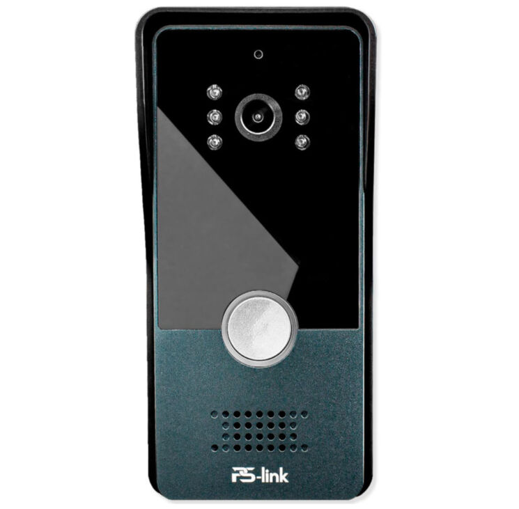 Вызывная панель для видеодомофона Ps-Link PS-306CR-B цифровая IP с камерой, детектором движения, реле, металлическая