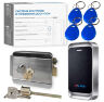 Комплект СКУД KIT-MT1301EM-WP-SS до 10000 пользователей, металл, тип EM-marine, механический замок с никелевым покрытием